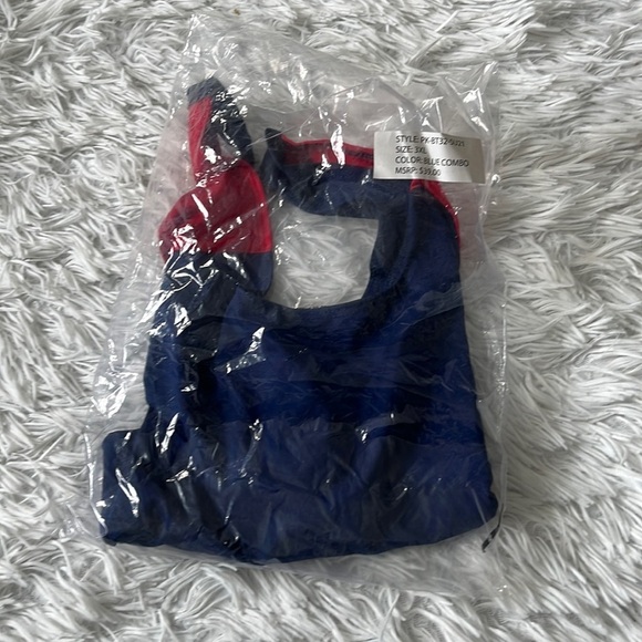 PSK Collective Medium Support Sports Bra Blue Combo size 3XL - Picture 2 of 11